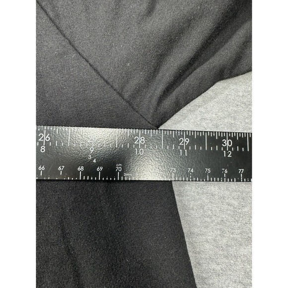 Kedem Sasson Black Sweater Lagenlook Top One Size Cotton Blend - Picture 7 of 9